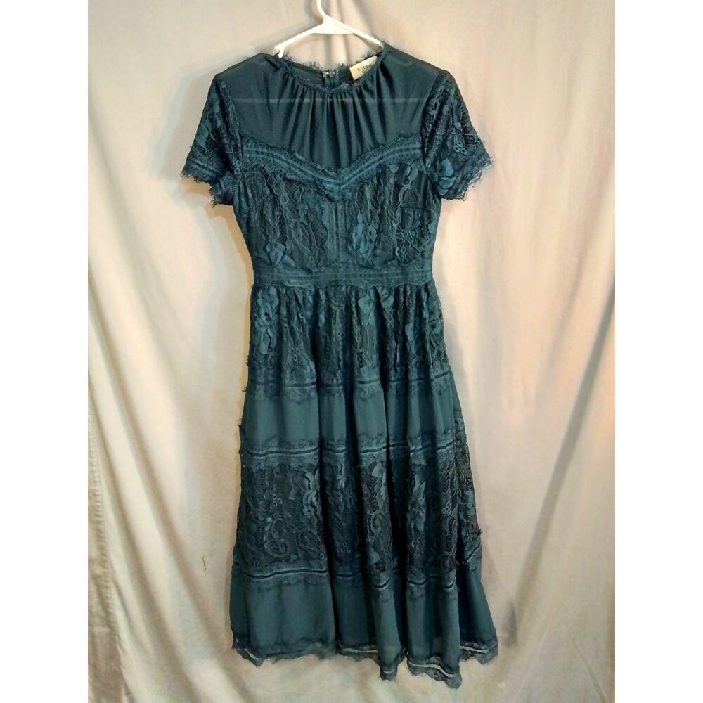 Bohme Teal party dress - Picture 5 of 8